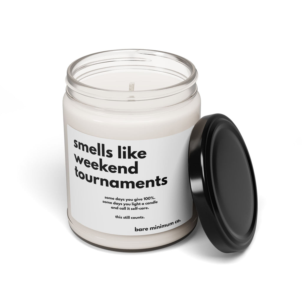 Smells Like Weekend Tournaments Candle | Bare Minimum Co.
