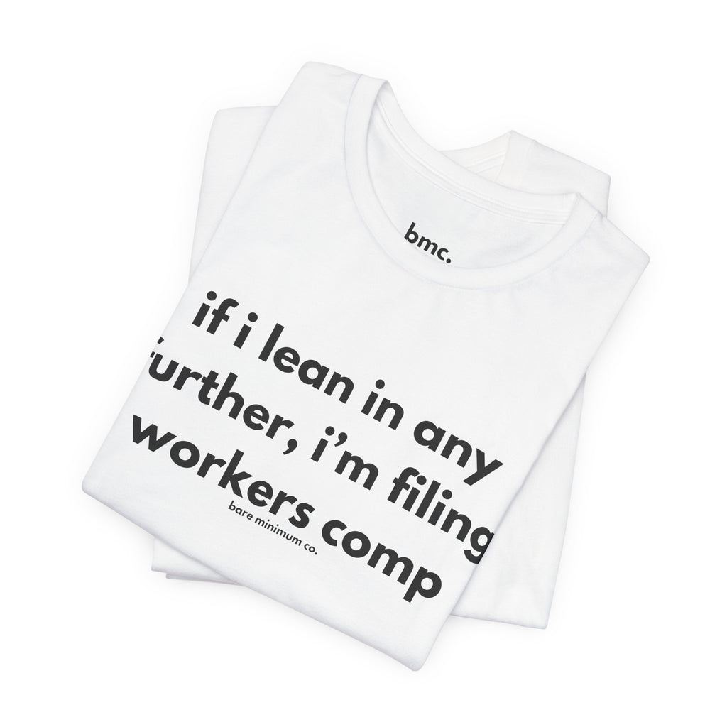 Lean In Tee | Bare Minimum Co.