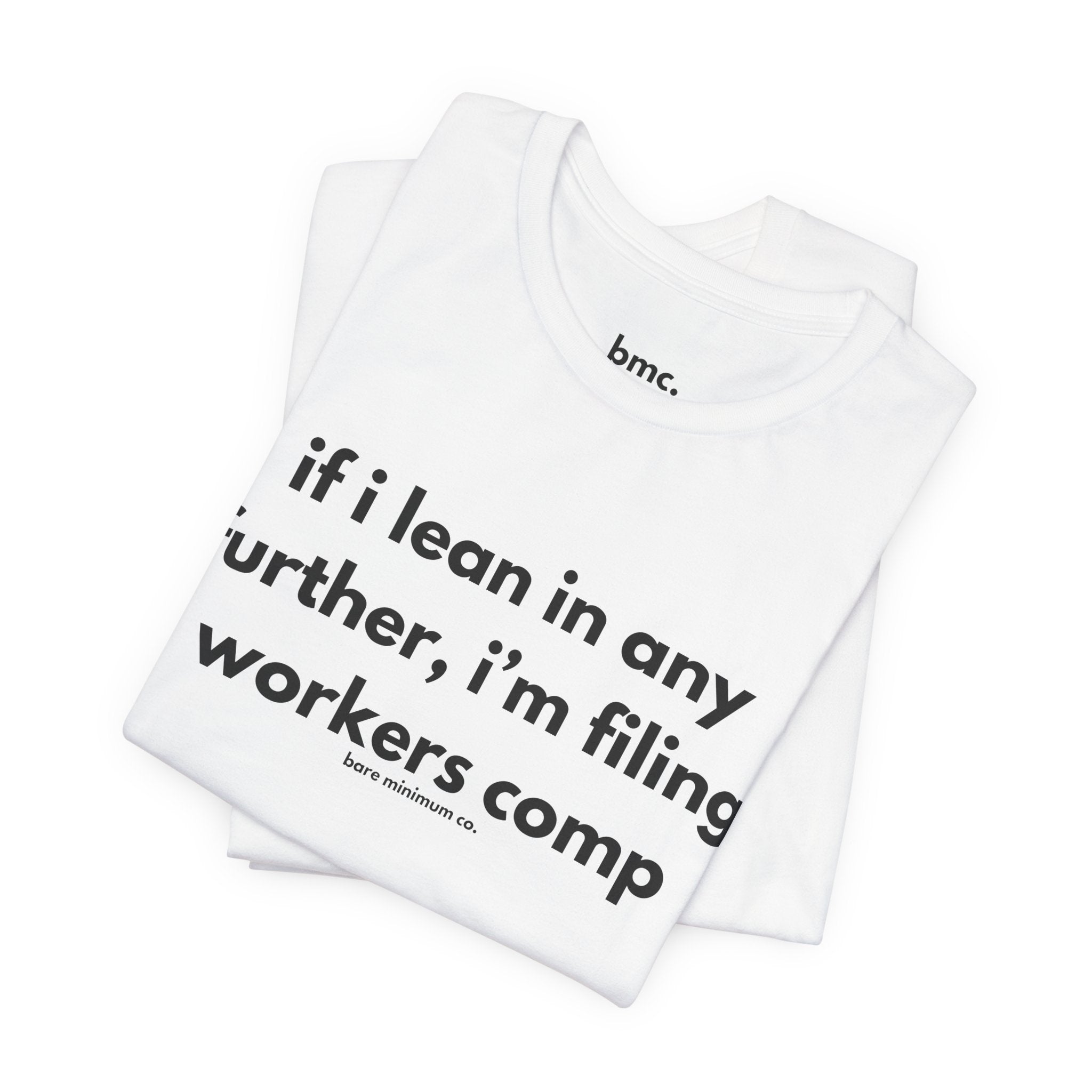 Lean In Tee | Bare Minimum Co.