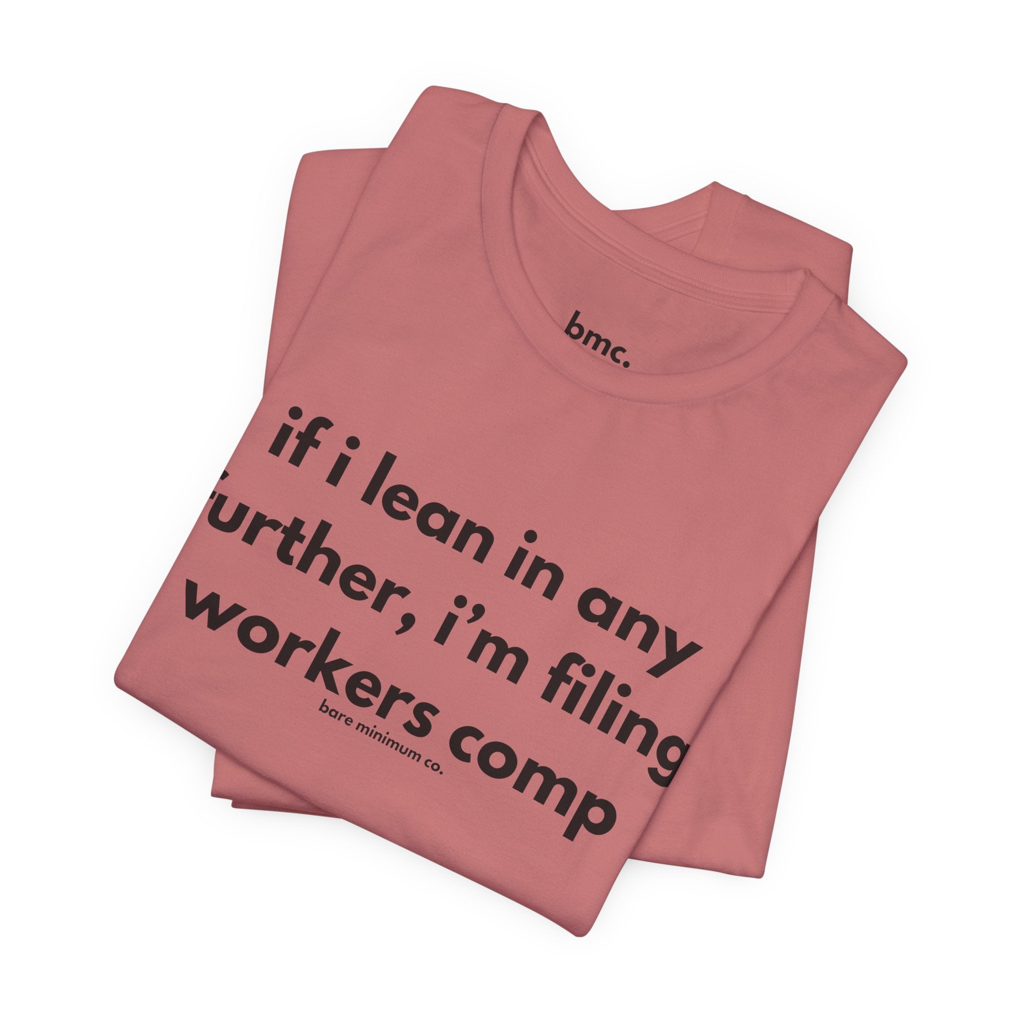 Lean In Tee | Bare Minimum Co.