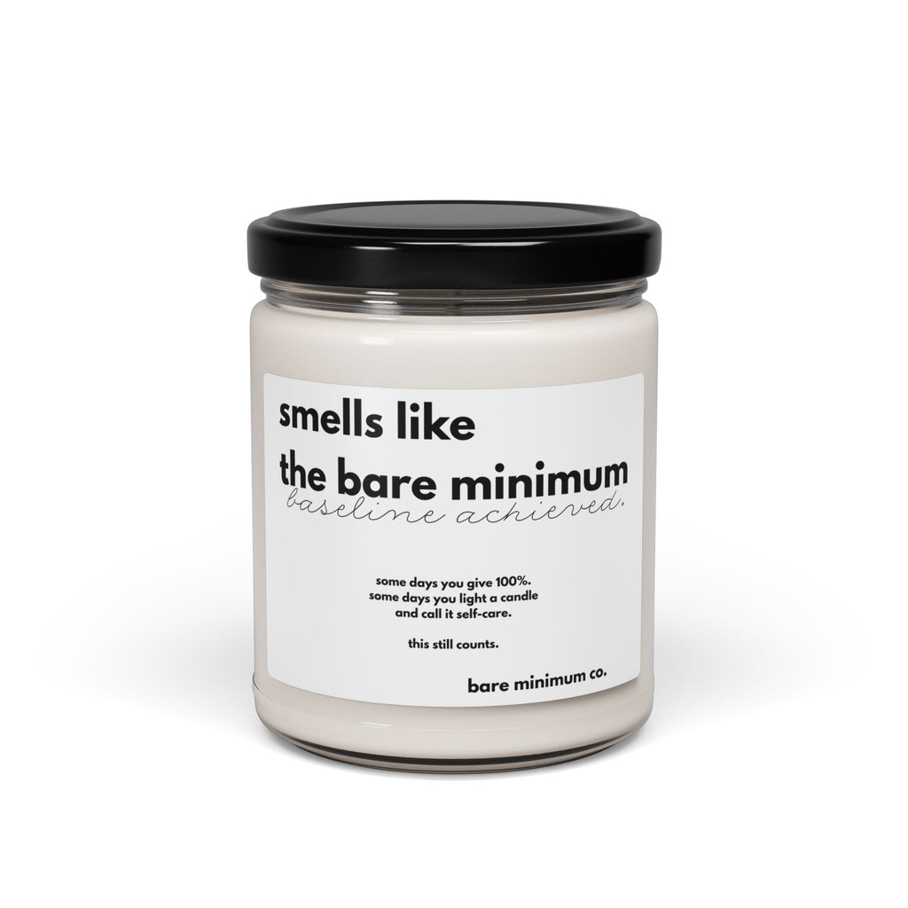 Smells Like The Bare Minimum Candle | Bare Minimum Co.