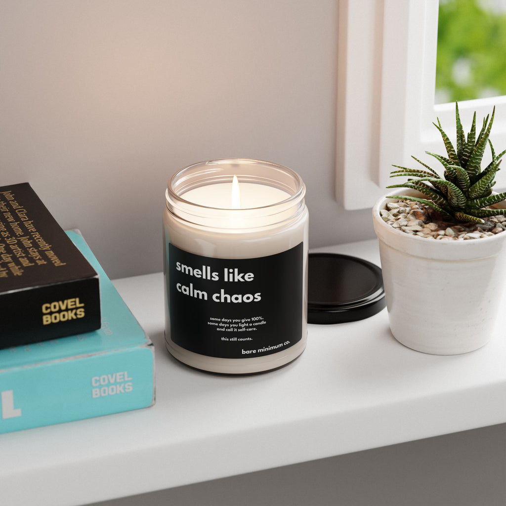 Smells Like Calm Chaos Candle | Bare Minimum Co.