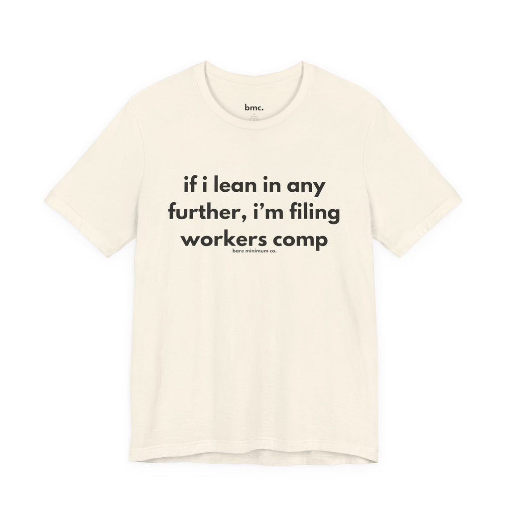Lean In Tee | Bare Minimum Co.