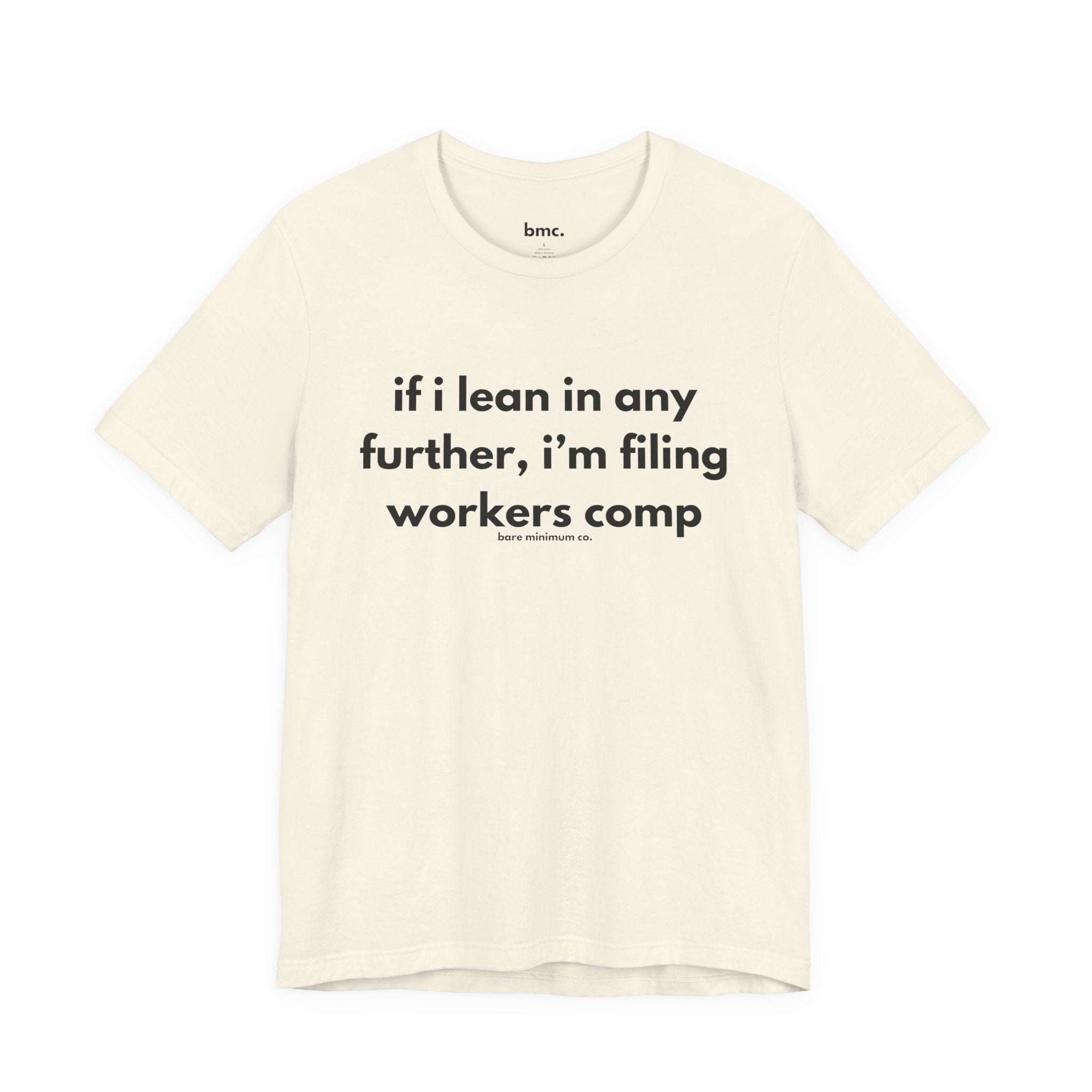 Lean In Tee | Bare Minimum Co.