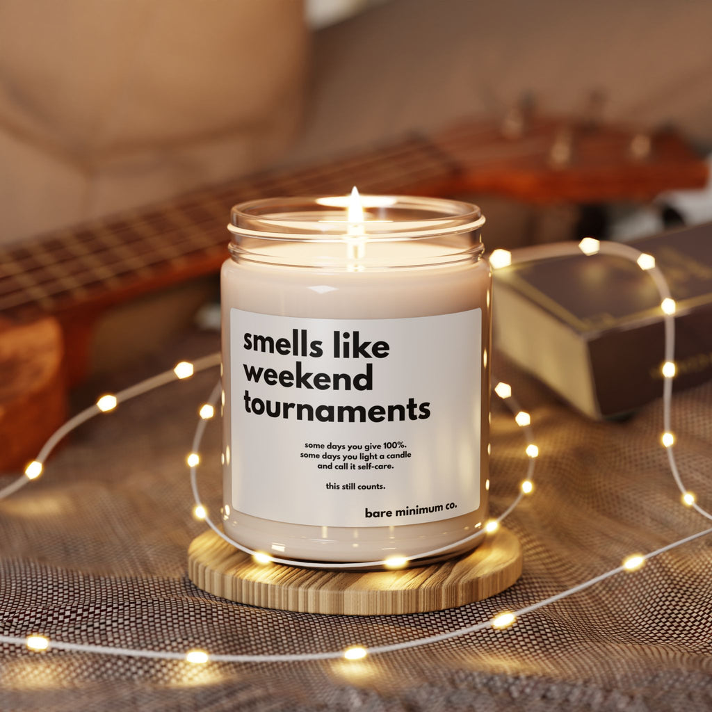 Smells Like Weekend Tournaments Candle | Bare Minimum Co.