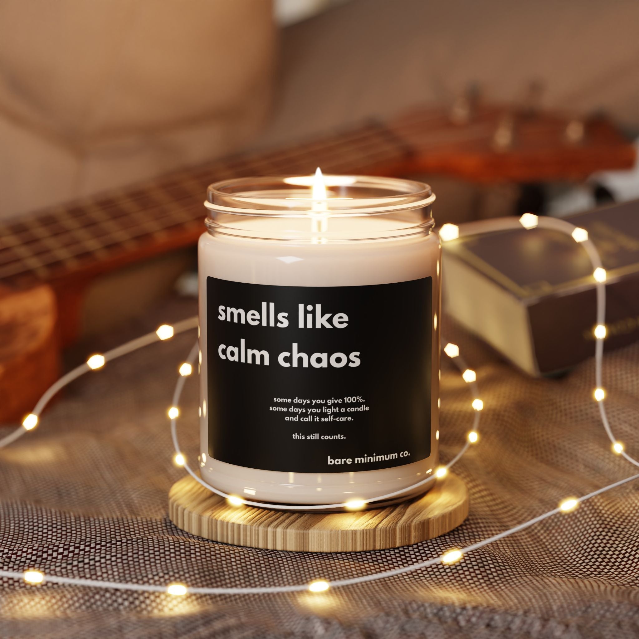 Smells Like Calm Chaos Candle | Bare Minimum Co.