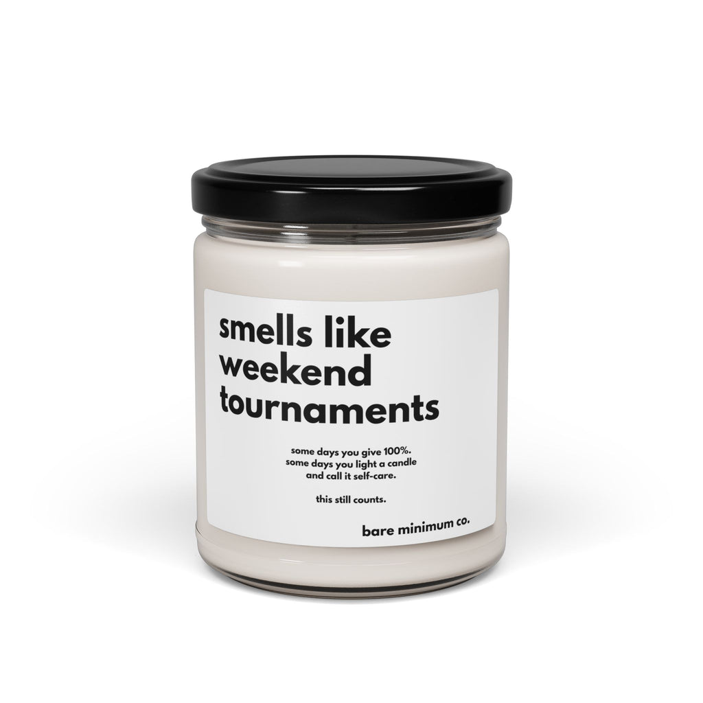 Smells Like Weekend Tournaments Candle | Bare Minimum Co.